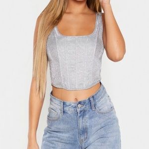 PrettyLittleThing | Stretch Curve Hem Corset